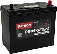 Автомобильный аккумулятор Patron Asia PB45-360RA (45 А·ч)