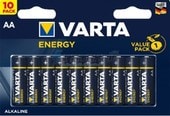 Батарейки Varta Energy AA 10 шт.