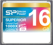 Карта памяти Silicon-Power CF 1000X 16Gb (SP016GBCFC1K0V10)