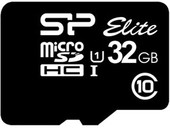 Карта памяти Silicon-Power microSDHC Elite UHS-1 (Class 10) 32GB [SP032GBSTHBU1V10]