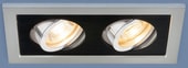 Точечный светильник Elektrostandard 1031/2 MR16 (серебро/черный)