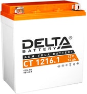 Мотоциклетный аккумулятор Delta CT 1216.1 (16 А·ч)