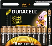 Батарейки DURACELL AA 18 шт.
