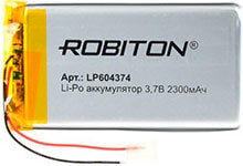Аккумуляторы Robiton LP604374 2300 mAh 1 шт