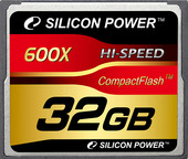 Карта памяти Silicon-Power 600X Professional CompactFlash 32 Гб (SP032GBCFC600V10)