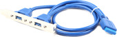 Планка Cablexpert CC-USB3-RECEPTACLE