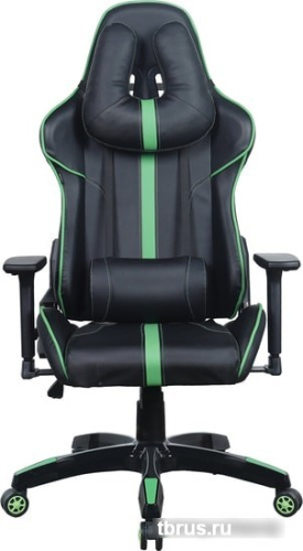 Кресло Brabix GT Carbon GM-120 (черный/зеленый) фото 7