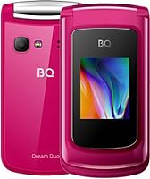 Мобильный телефон BQ-Mobile BQ-2433 Dream DUO (розовый)