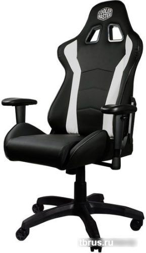 Кресло Cooler Master Caliber R1 (черный/белый) фото 6