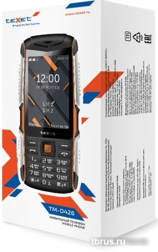 Мобильный телефон TeXet TM-D426 (черный) фото 7