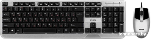 Клавиатура + мышь SVEN KB-S330C (черный) фото 3