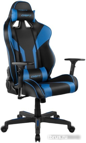 Кресло Drift DR111 (черный/синий) фото 3