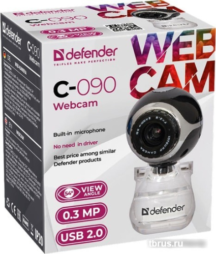 Веб-камера Defender C-090 (черный) фото 6
