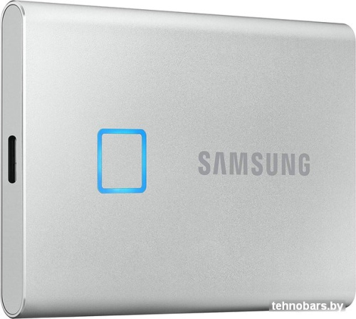 Внешний накопитель Samsung T7 Touch 500GB (серебристый) фото 5