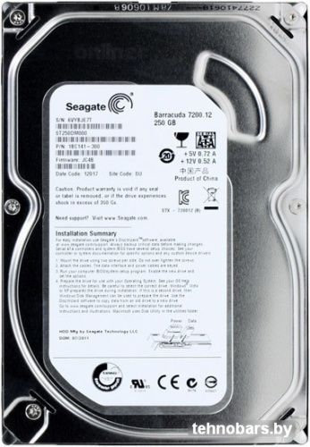 Жесткий диск Seagate Barracuda 7200.12 250GB (ST250DM000) фото 3