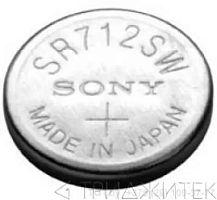 Батарейка (элемент питания) Sony (346) SR712SWN, 1 штука