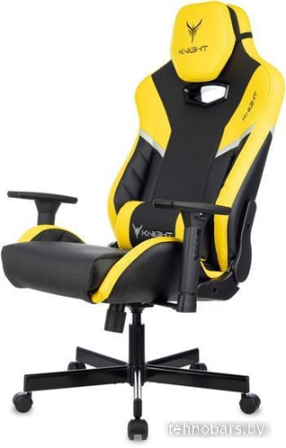 Кресло Knight Thunder 5X (черный/желтый) фото 5