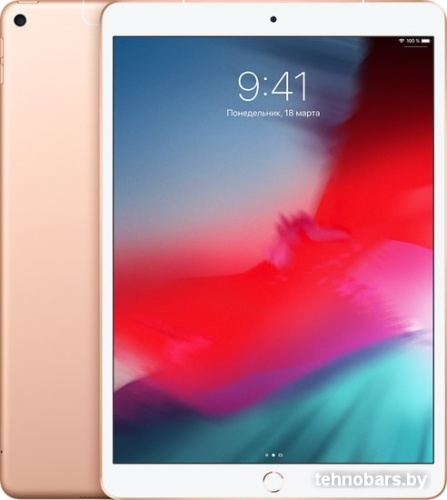 Планшет Apple iPad Air 2019 64GB LTE MV0F2 (золотистый) фото 3