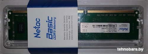 Оперативная память Netac Basic 4GB DDR3 PC3-12800 NTBSD3P16SP-04 фото 3