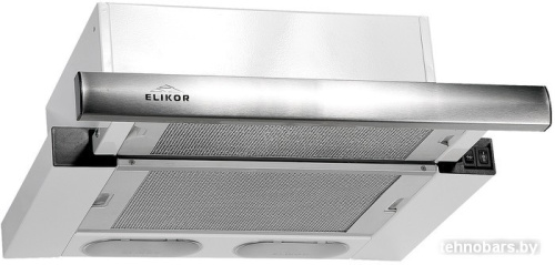 Кухонная вытяжка Elikor Интегра 45П-400-В2Л (белый/нержавеющая сталь) фото 3