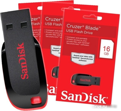 USB Flash SanDisk Cruzer Blade 16GB (SDCZ50-016G-B35) фото 6