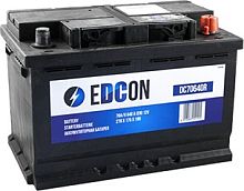 Автомобильный аккумулятор EDCON DC70640R (70 А·ч)