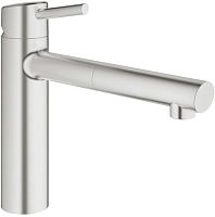 Смеситель Grohe Concetto (сталь) [31129DC1]