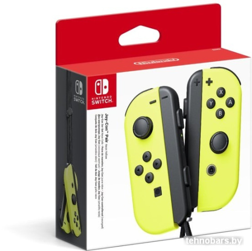 Набор геймпадов Nintendo Joy-Con (желтый) фото 5