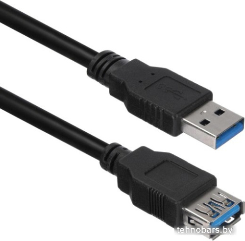 Кабель ACD ACD-U3AAF-20L USB Type-A - USB Type-A (2 м, черный) фото 3