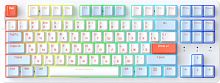 Клавиатура Dareu A87X (Dareu Blue Sky V3, белый/синий)