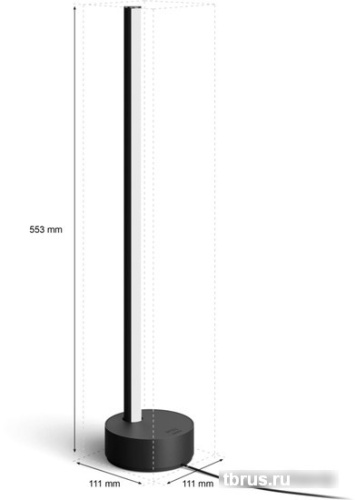 Настольная лампа Philips Gradient Signe (черный) фото 7