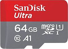 Карта памяти SanDisk Ultra SDSQUAB-064G-GN6MN microSDXC 64GB