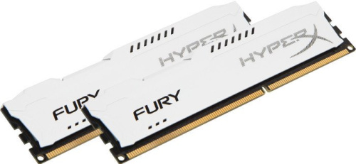 Оперативная память Kingston HyperX Fury White 2x4GB KIT DDR3 PC3-14900 (HX318C10FWK2/8) фото 5