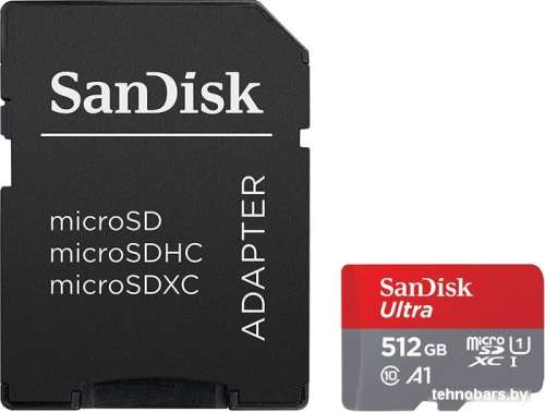Карта памяти SanDisk Ultra SDSQUA4-512G-GN6MA microSDXC 512GB (с адаптером) фото 3