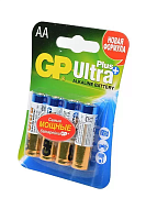 Батарейка (элемент питания) GP Ultra Plus GP15AUP-CR4 LR6 BL4, 1 штука