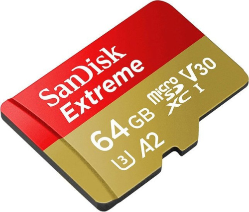 Карта памяти SanDisk Extreme microSDXC SDSQXA2-064G-GN6GN 64GB фото 4