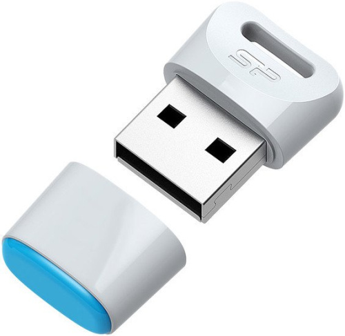 USB Flash Silicon-Power Touch T06 White 16GB (SP016GBUF2T06V1W) фото 5