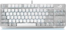 Клавиатура ASUS ROG Strix Scope NX TKL (NX RED switches, белый/серый)