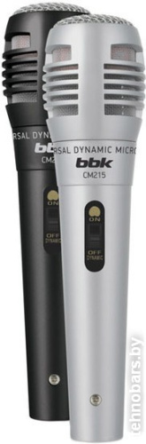 Микрофон BBK CM215 (черный+серебристый) фото 3