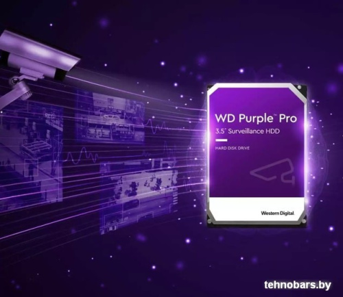 Жесткий диск WD Purple Pro Surveillance 10TB WD101PURA фото 5