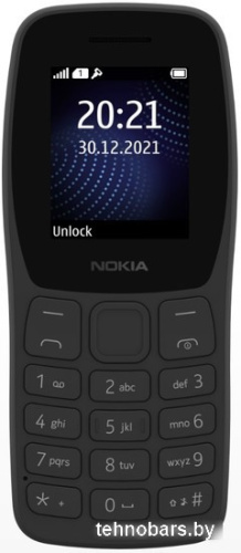 Кнопочный телефон Nokia 105 (2022) TA-1432 (черный) фото 5