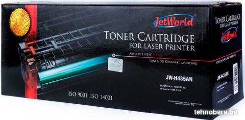 Картридж JetWorld JW-H435AN (аналог HP CB435A) фото 3