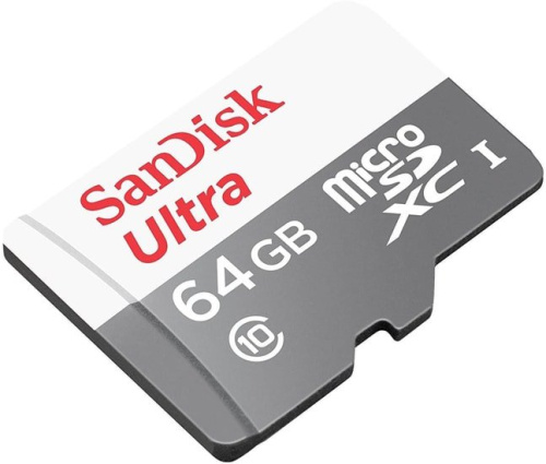 Карта памяти SanDisk Ultra SDSQUNR-064G-GN3MN microSDXC 64GB фото 4