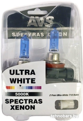 Галогенная лампа AVS Spectras Xenon H11+T10 4шт фото 3