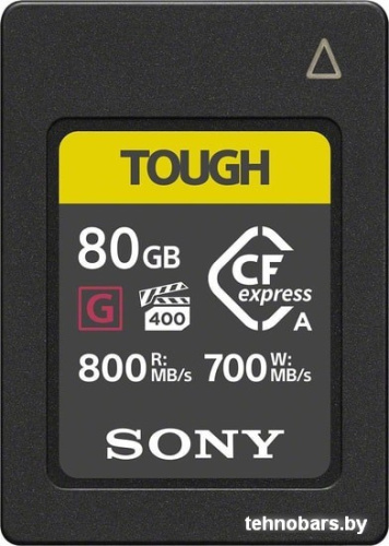 Карта памяти Sony CFexpress Type A CEA-G80T 80GB фото 3