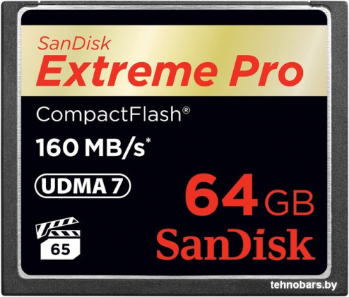 Карта памяти SanDisk Extreme Pro CompactFlash 64GB (SDCFXPS-064G-X46) фото 3