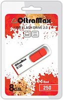 USB Flash Oltramax 250 8GB (красный) [OM-8GB-250-Red]