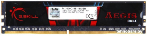 Оперативная память G.Skill Aegis 16GB DDR4 PC4-24000 F4-3000C16S-16GISB фото 4