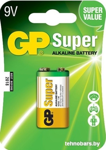 Батарейки GP Super Alkaline 9V фото 3