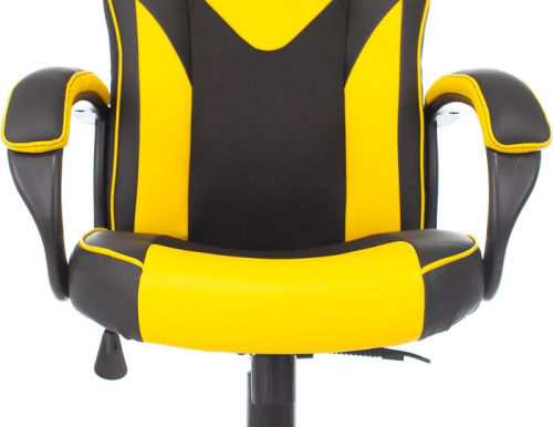 Кресло Zombie Game 17 (черный/желтый) фото 7